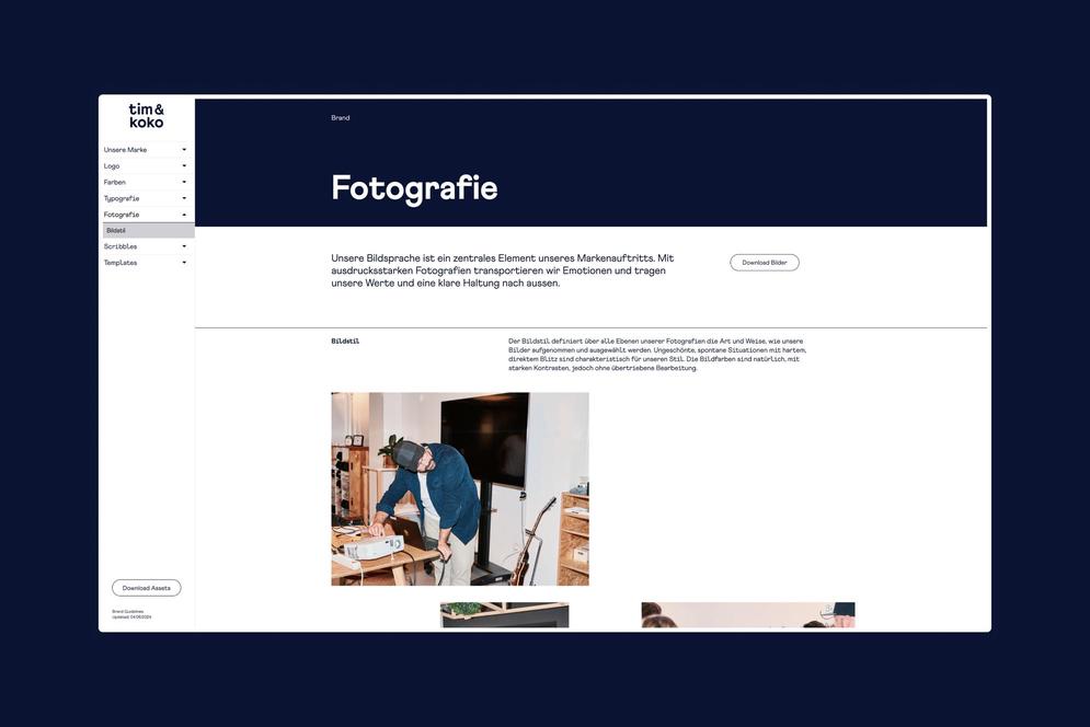 Unsere Bildsprache ist ein zentrales Element unseres Markenauftritts.