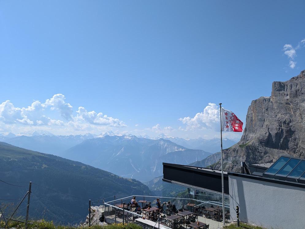 Breathtaking view from Gemmipass